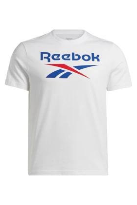 تیشرت آستین کوتاه مردانه سفید IDENTITY STACKED L REEBOK IDENTITY STACKED L