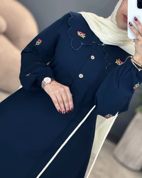 پیراهن پاپیون بهاره لینن