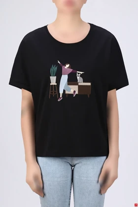 تیشرت زنانه کد 04409