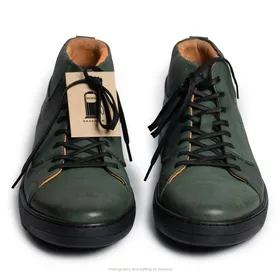 کتانی نیم‌ساق دژفول گازولین سبز - GAAZOLIN Dejfull-Mid Green/Black W