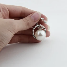 گوشواره زنانه مدل مروارید دار