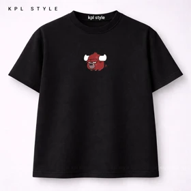 تیشرت باکسی 100٪ پنبه مینیمال | پارچه بادوام | کد 1445