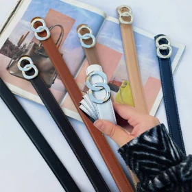 کمربند زنانه دو حلقه کد 031