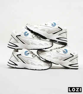 کفش کتانی مردانه و زنانه سفید مشکی ADIDAS astir