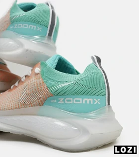 کفش کتانی زنانه سبز نارنجی NIKE AIR zoomx