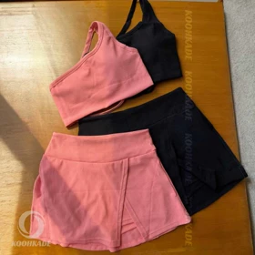 ست نیم‌تنه و دامن کوتاه مدل رومی