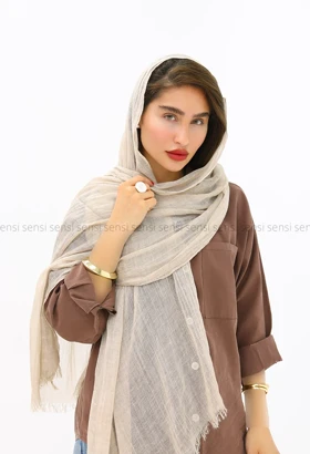 شال نخی رنگی