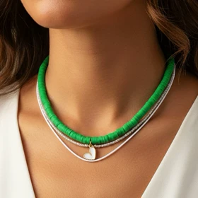 گردنبندهای هیشی دخترانه با آویز