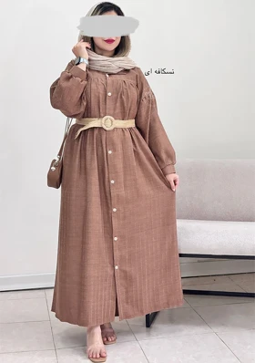 پیراهن مانتویی آیلا