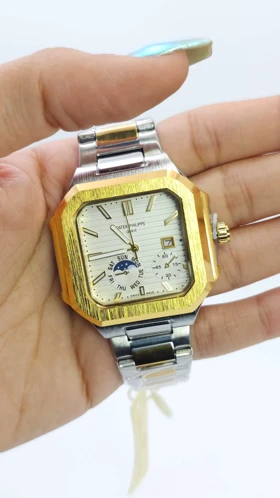 ساعت مچی مردانه پتک فیلیپ Patek Philippe سبک 3موتوره و رنگ ثابت ک