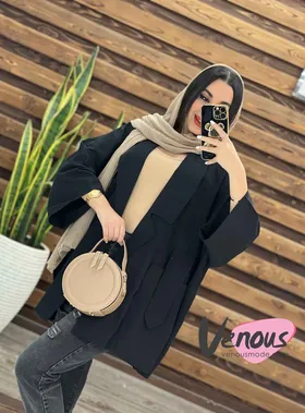 مانتو پانچ جیب پاگن