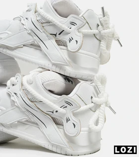 کفش کتانی مردانه و زنانه سفید CIRCA LOPEZ sneakers