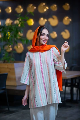 مانتو کنفی طرحدار السا