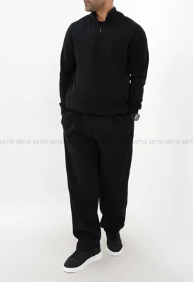 شلوار ماکائو نیم بگ مردانه کد20000030