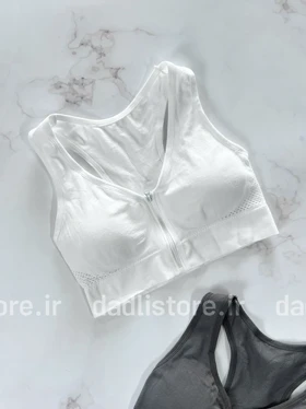نیم‌تنه کاپ‌دار ورزشی کبریتی جلو زیپ
