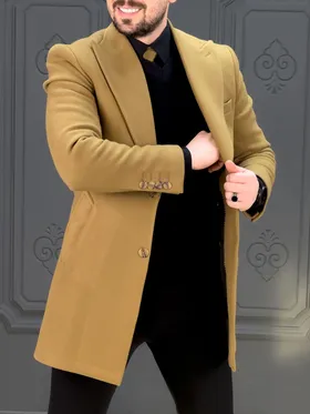 پالتو 140501 AKOMOD عسلی