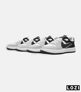 کفش مردانه و زنانه سفید طوسی یشمی NIKE AIR JORDAN
