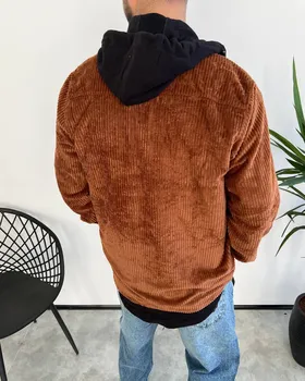 پیراهن مخمل کبریتی ZARA رنگ شتری