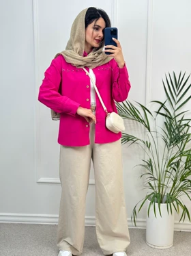 شومیز مانتویی شیدا