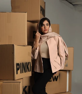 کت کرپ Pinki 1240 در دو رنگ