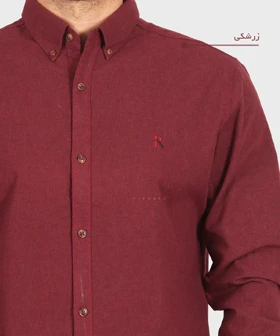 پیراهن مردانه پشمی ساده 2374