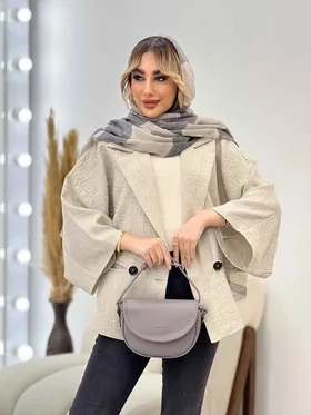 مانتو پانچ دو دکمه