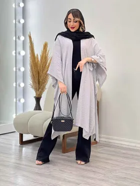 مانتو بلند بغل چاک