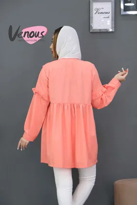 مانتو عروسکی جلو چین