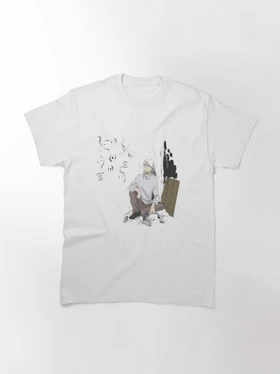 تیشرت موشی‌شی تیشرت Mushishi طرح Ginko and Mushi