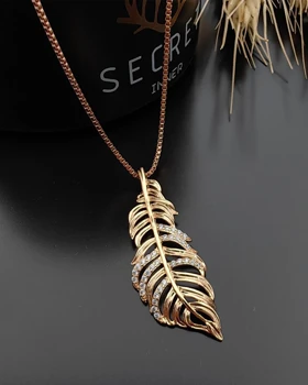 گردنبند پر سرخپوستی ژوپینگ