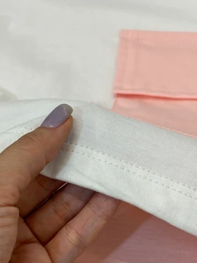 تیشرت کراپ باکسی زنانه