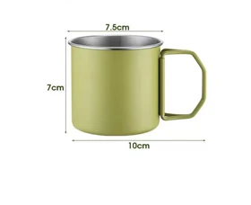 لیوان دسته تاشو کمپینگ 200 میل