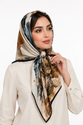 روسری زنانه پلیسه وارداتی کد 341