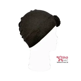 کلاه مجلسی توربان مشکی لمه زنانه و دخترانه