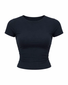 تیشرت زنانه آستین کوتاه بیسیک غواصی River Island
