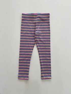 شلوار دخترانه راه راه رنگی