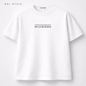 تیشرت %100 پنبه با طراحی تایپوگرافی کد 1183