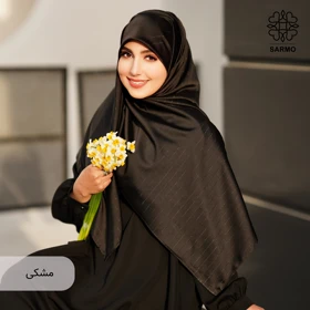 روسری ساتن ابریشم زردخت