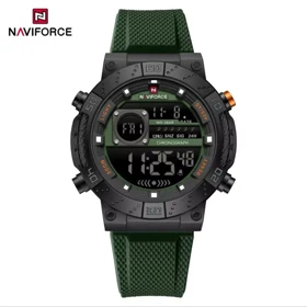 ساعت مچی مردانه نیوی فورس NF9241 مشکی بند سبز مدل m-10420