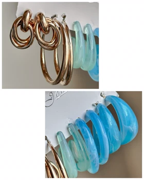 پک گوشواره رنگی