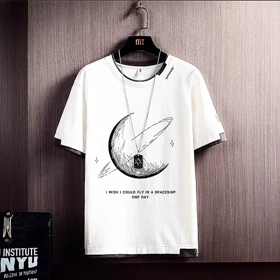 تیشرت آستین کوتاه پنبه