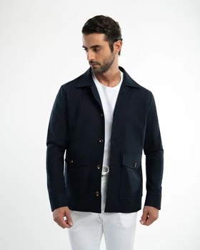 ام کی کالکشن کت mk-23557-navy-blue