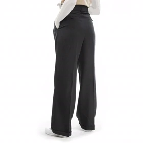 شلوار پیلی دار ریلکس فیت - 15241153