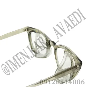 عینک بغل توری سفید