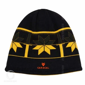 کلاه زمستانه دو طرفه کاراکال C17 (زرد)