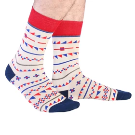 جوراب جوپا ساق‌دار مردانه طرح نیش خند