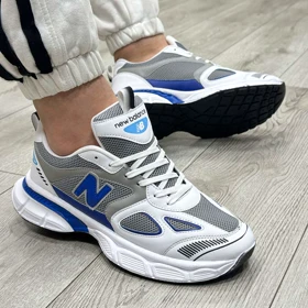 کفش و کتانی مردانه مدل نیوبالانس NEWBALNANCE رنگ طوسی آبی