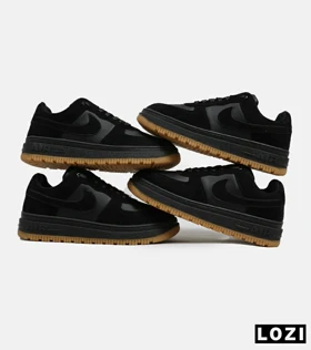 کفش کتانی مردانه و زنانه مشکی نایک NIKE AIR FORCE