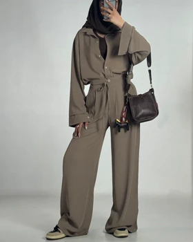 ست شومیز  و شلوار کرپ کد 9000102