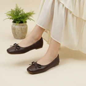 کفش ونس کالج پاپیونی زنانه کاکائویی